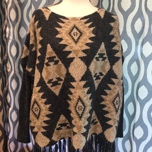 tea n rose oversized sweater